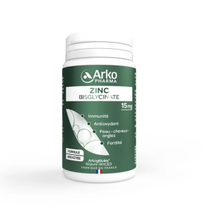 Arkopharma – Arkogélules Zinc Bisglycinate, 60 gélules