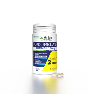 Arkopharma - Arkorelax Sommeil 1,9 mg, 60 gélules