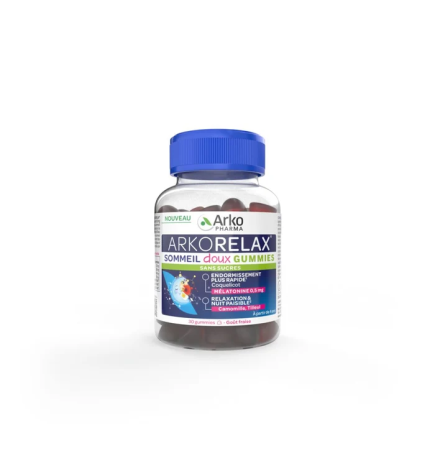 Arkopharma – Arkorelax Sommeil Doux Gummies, 30 gummies