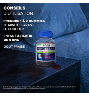 Arkopharma – Arkorelax Sommeil Doux Gummies, 30 gummies