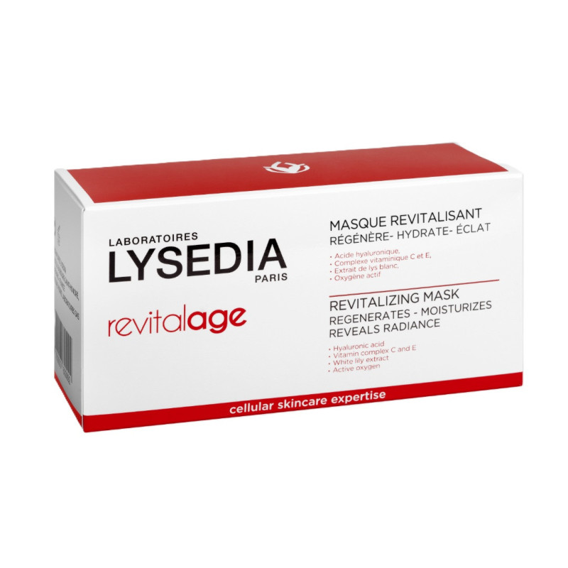 Lysedia – Revitalage Masque Revitalisant, 3 masques Lysedia – Revitalage Masque Revitalisant, 3 masques