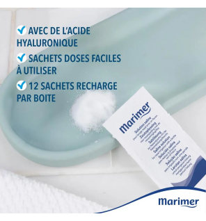 Marimer – Sachets de solution saline pour kit de lavage nasal, 12 unités