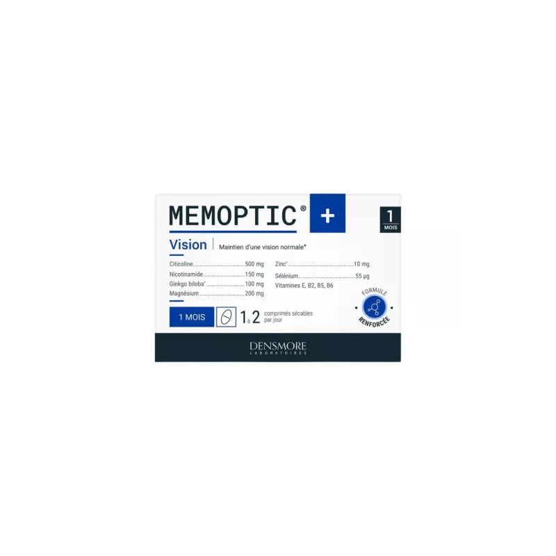 Densmore – Mémoptic+ Vision, 30 Comprimés Densmore – Mémoptic+ Vision, 30 Comprimés