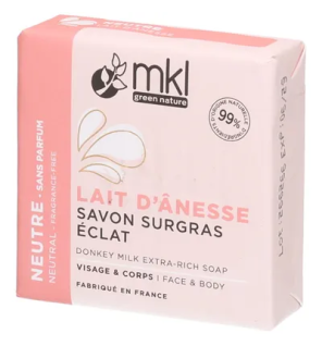 MKL – Savon au lait d’ânesse bio neutre, 100 g