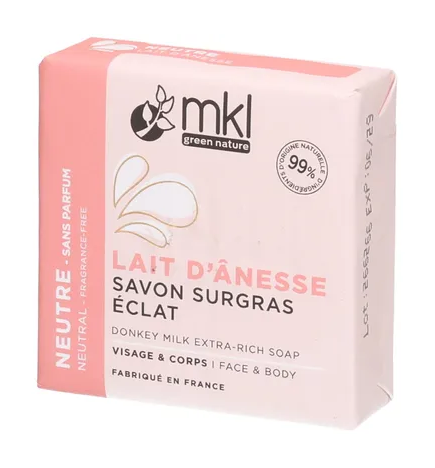 MKL – Savon au lait d’ânesse bio neutre, 100 g