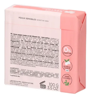 MKL – Savon au lait d’ânesse bio neutre, 100 g