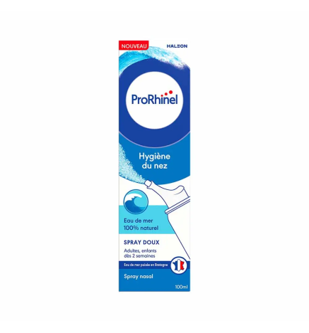 Prorhinel – Spray doux 100 % eau de mer, 100 ml