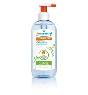 Puressentiel – Gel Antibactérien Assainissant aux 3 huiles essentielles, 250 ml