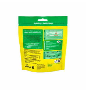 Rescue – Friandises ZEN + TRANSIT pour chiens, 60 friandises (180 g)