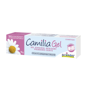 Boiron – Camilia Gel gingival apaisant premières dents, 15 g