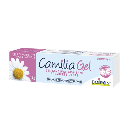 Boiron – Camilia Gel gingival apaisant premières dents, 15 g