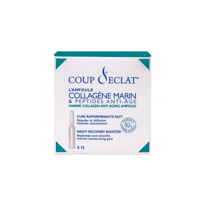Coup d’Éclat – Ampoule Collagène+ Marin anti-âge, 12 × 1 ml Coup d’Éclat – Ampoule Collagène+ Marin anti-âge, 12 × 1 ml