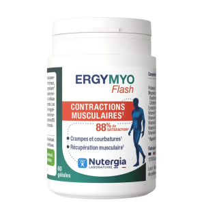 Nutergia – ErgyMyo Flash Contractions Musculaires, 60 gélules