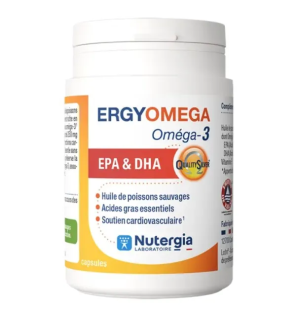 Nutergia – Ergyomega Oméga-3, 180 capsules