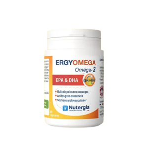 Nutergia – Ergyomega Oméga-3, 60 capsules