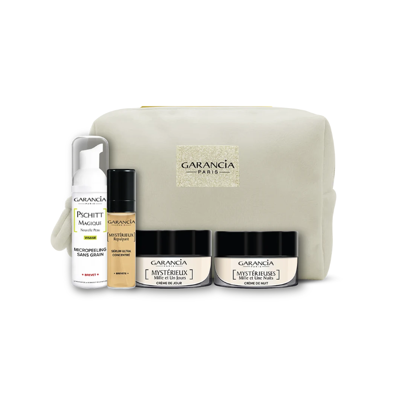 Garancia – Trousse Rituel Effet Lifting Mystérieux, 4 produits Garancia – Trousse Rituel Effet Lifting Mystérieux, 4 produits