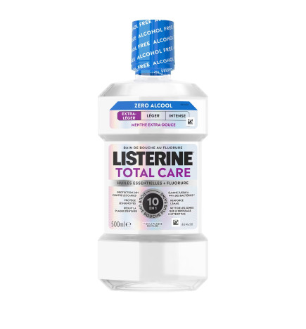 Listerine – Total Care Bain de Bouche Extra-léger, 500 ml