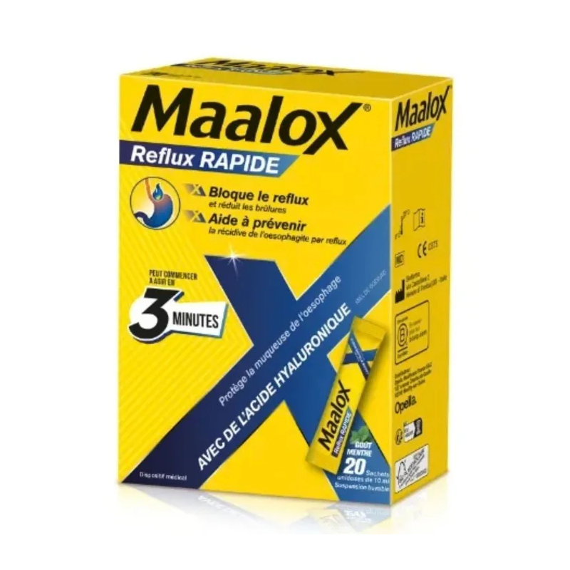 Maalox - Reflux Rapide, 20 sachets Maalox - Reflux Rapide, 20 sachets