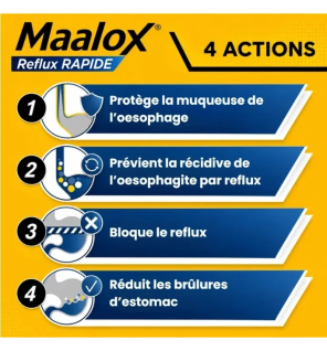 Maalox - Reflux Rapide, 20 sachets