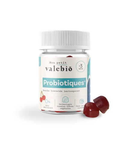 Valebio – Gummies Probiotiques Enfant, 30 gummies