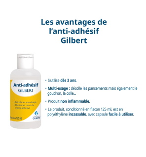 Gilbert – Solution anti-adhésive, 125 ml