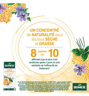 Humer – Toux sèche et grasse, 170 ml