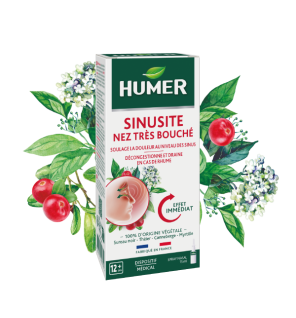 Humer – Sinusite nez très bouché spray nasal, 15 ml