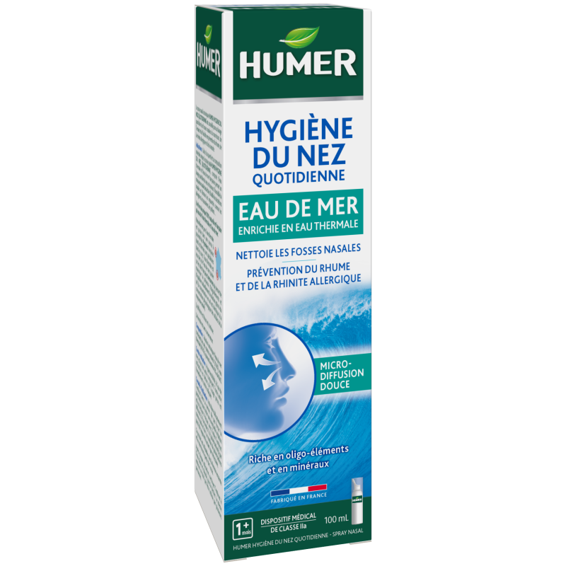 Humer – Hygiène du Nez Quotidienne Eau de Mer, 100 ml