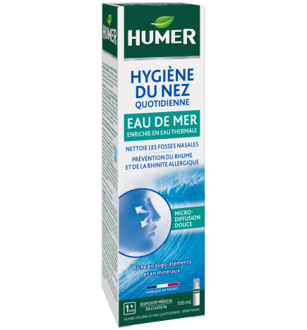 Humer – Hygiène du Nez Quotidienne Eau de Mer, 100 ml