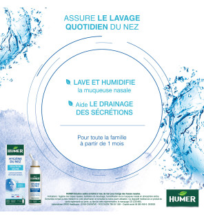 Humer – Hygiène du Nez Quotidienne Eau de Mer, 100 ml
