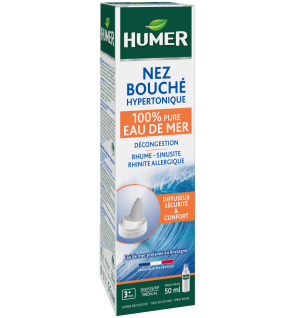 Humer – Nez Bouché Spray Nasal Hypertonique, 50ml