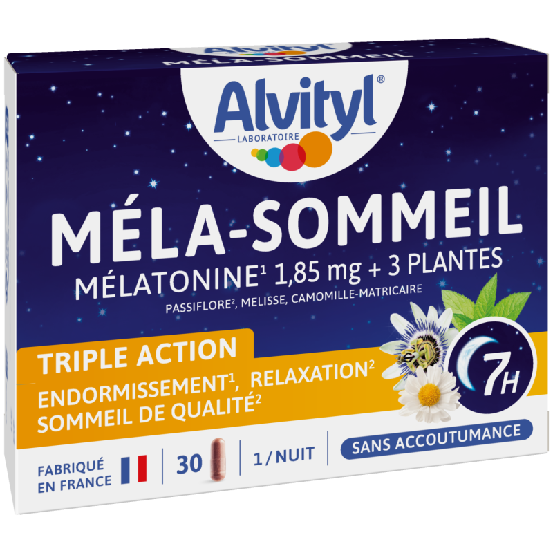 Alvityl – Méla-sommeil, 30 gélules Alvityl – Méla-sommeil, 30 gélules
