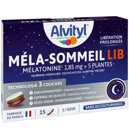Alvityl – Méla-Sommeil Lib, 15 comprimés