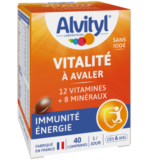 Alvityl – Vitalité, 40 comprimés à avaler
