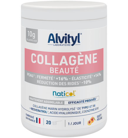 Alvityl – Collagène marin goût pêche, 210 g