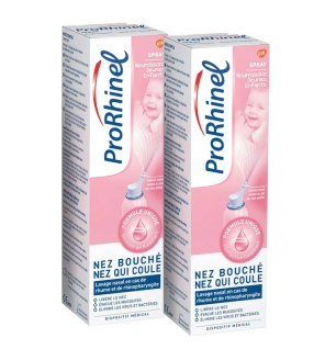 Prorhinel – Spray nasal nourrissons et jeunes enfants, 2 × 100 ml