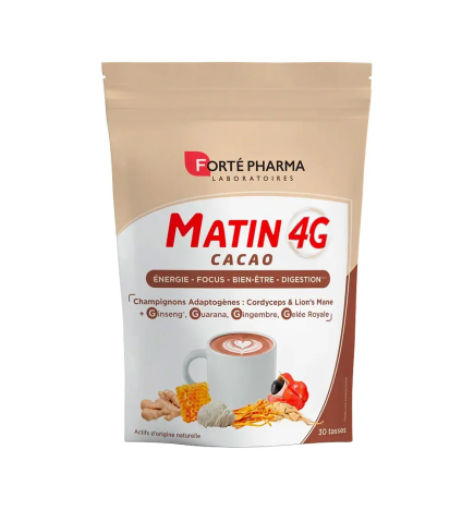 Forté Pharma – Vitalité 4G Matin Cacao, 150 g