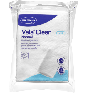 Hartmann – Gant de toilette ValaClean à usage unique, 50 unités