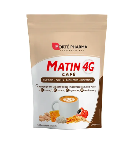 Forté Pharma – Vitalité 4G Matin Café, 150 g