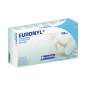 Euromedis – Gants d’examen Euronyl en vinyle sans poudre, taille 7/8 Medium, boîte de 100