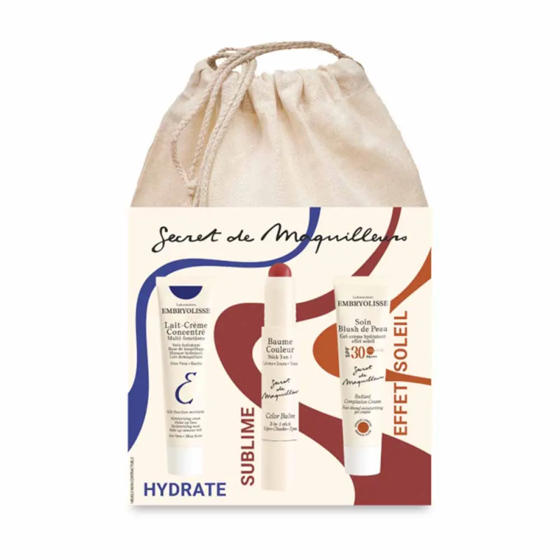 Embryolisse – Pochon Beauté Teint d'Été, 3 produits Embryolisse – Pochon Beauté Teint d'Été, 3 produits