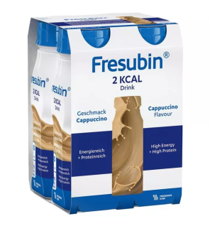 Fresubin – 2 KCAL Drink Cappuccino, 4 × 200 ml