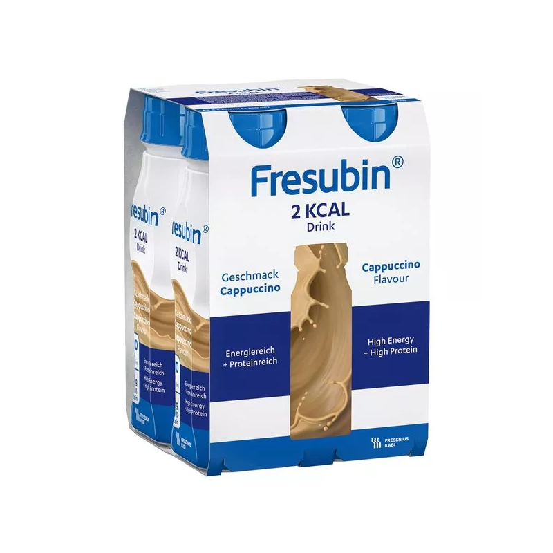Fresubin – 2 KCAL Drink Cappuccino, 4 × 200 ml