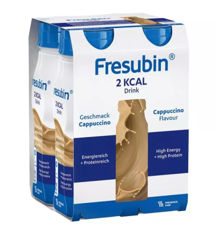 Fresubin – 2 KCAL Drink Cappuccino, 4 × 200 ml