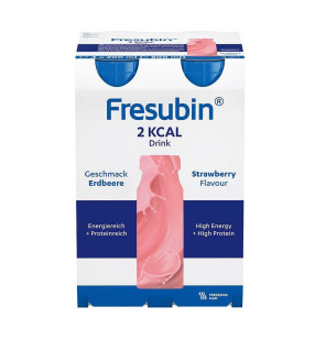 Fresubin – 2 KCAL Drink Fraise, 4 × 200 ml