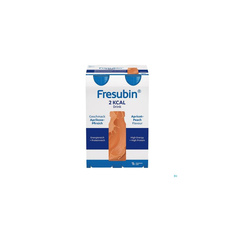 Fresubin – 2 KCAL Drink Pêche Abricot, 4 × 200 ml Fresubin – 2 KCAL Drink Pêche Abricot, 4 × 200 ml