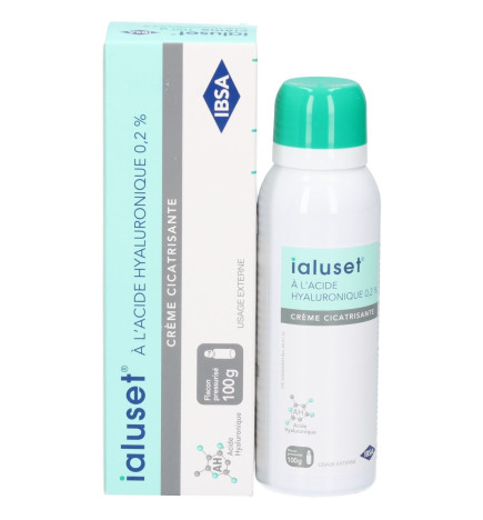 Ialuset – Crème cicatrisante à l’acide hyaluronique, 100 g