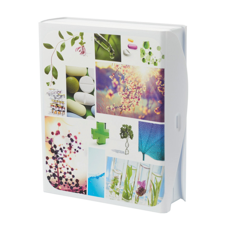 Identités – Pilulier semainier Géant 7.4, motif Nature Identités – Pilulier semainier Géant 7.4, motif Nature