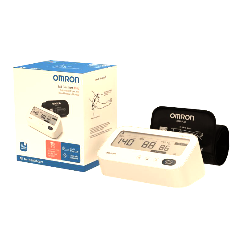 Omron – Tensiomètre électronique M3 Comfort AFib Omron – Tensiomètre électronique M3 Comfort AFib