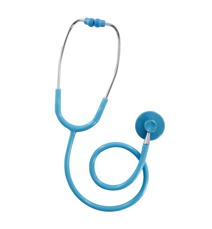 Spengler – Stéthoscope Pulse simple pavillon - bleu azur